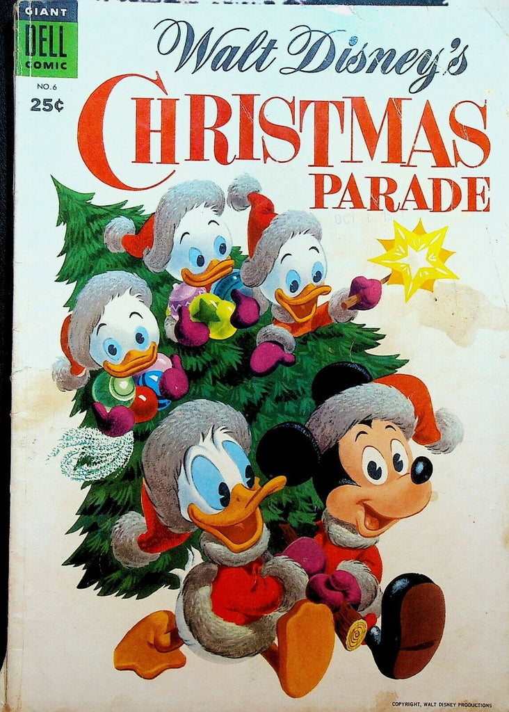 Walt Disney's Christmas Parade Dell Giant 6 1954 Christmas Tree