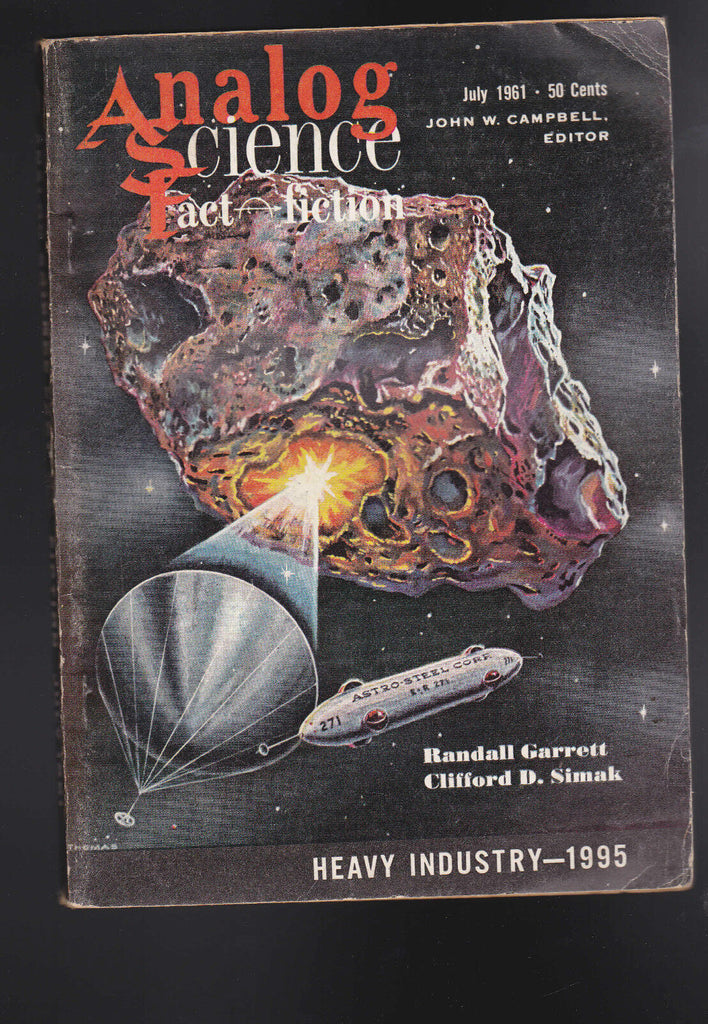 Analog Magazine July 1961 Randall Garrett Clifford D Simak Science Fiction