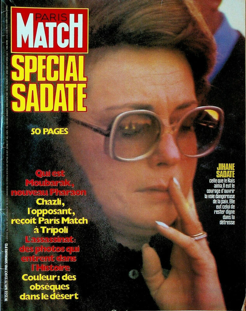 Paris Match October 23 1981 Anwar Sadat Assassination Mel Brooks Carol Alt