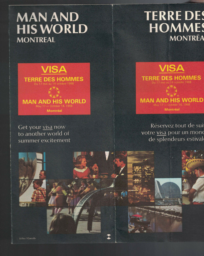 Man & His World Montreal 1967 Brochure Terre des Hommes