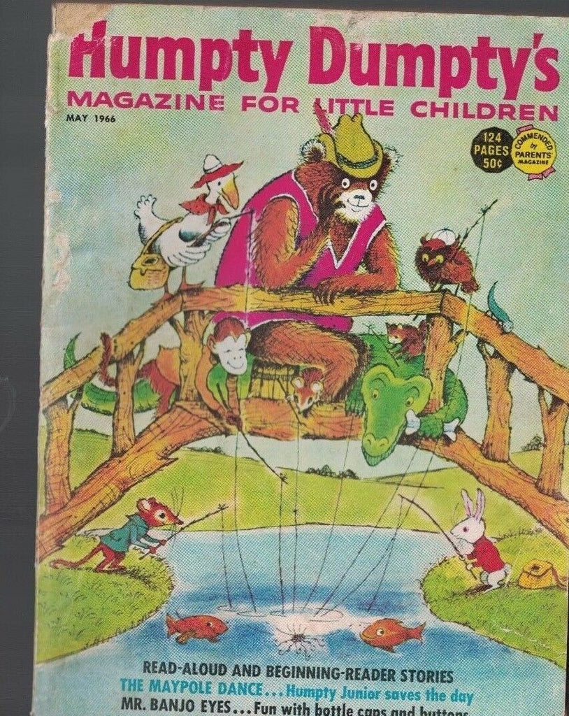 Humpty Dumpty Magazine for Little Children May 1966 Jay Williams