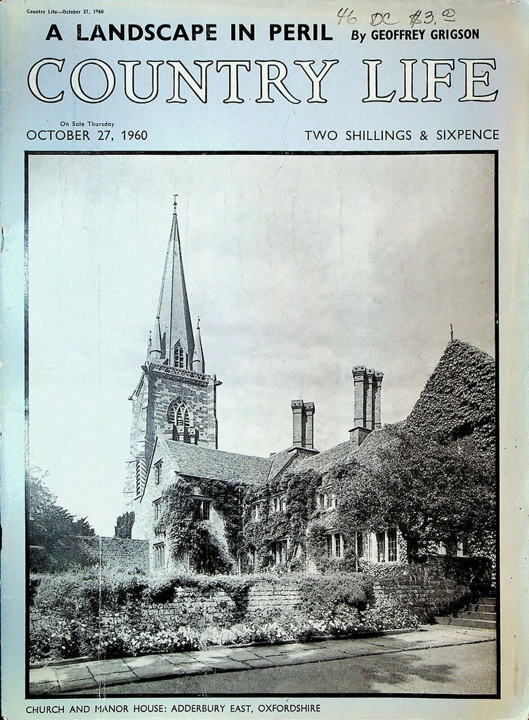 Country Life October 27 1960 Sir Guy Campbell Golf Thatching Springboks Rugby