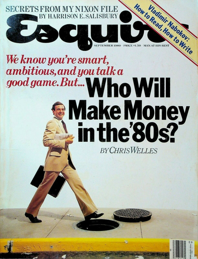 Esquire Magazine September 1980 Vladimir Nabokov Thomas Hollywood Henderson