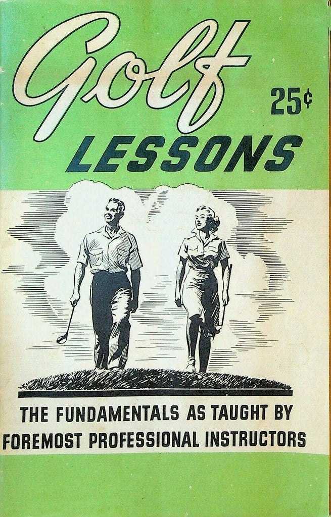 Golf Lessons Booklet 1955 Lloyd Mangrum Bob Toski Jack Burke Tommy Bolt
