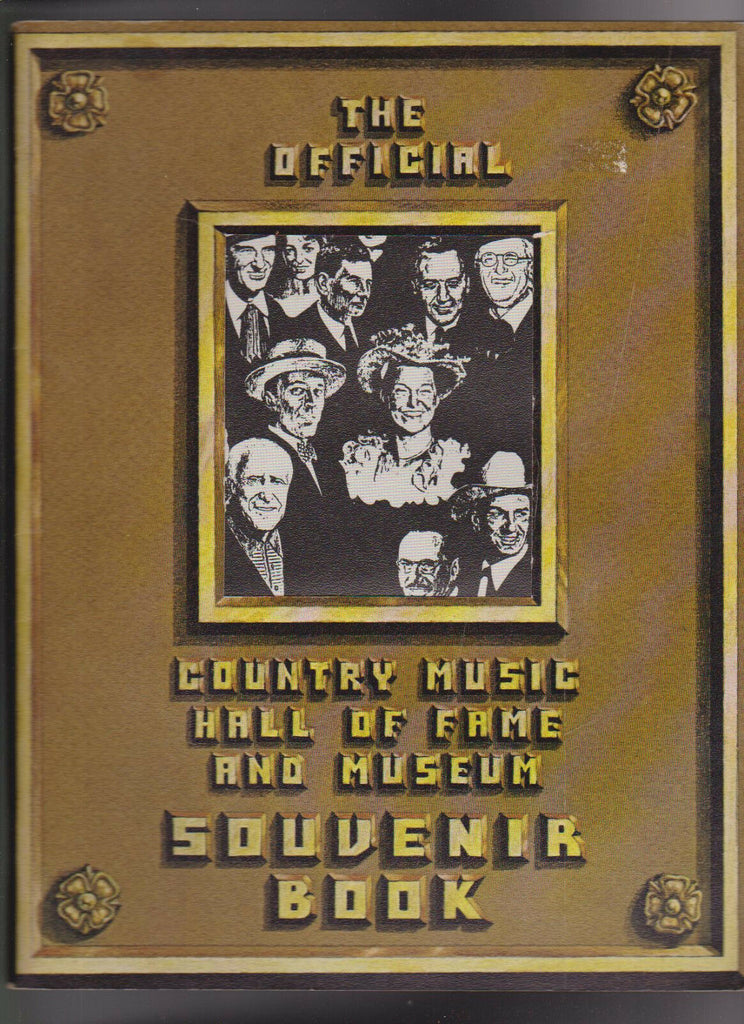 Official Country Music Hall of Fame & Museum Souvenir Book 1978