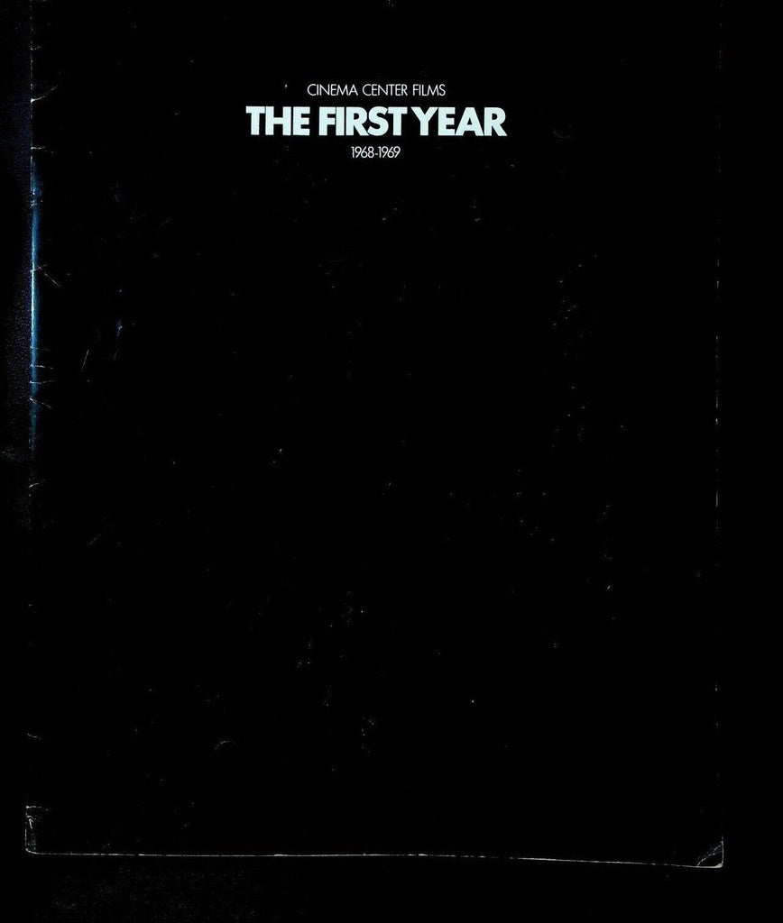 Cinema Center Films The First Year 1968 1969 Booklet Steve McQueen Peanuts