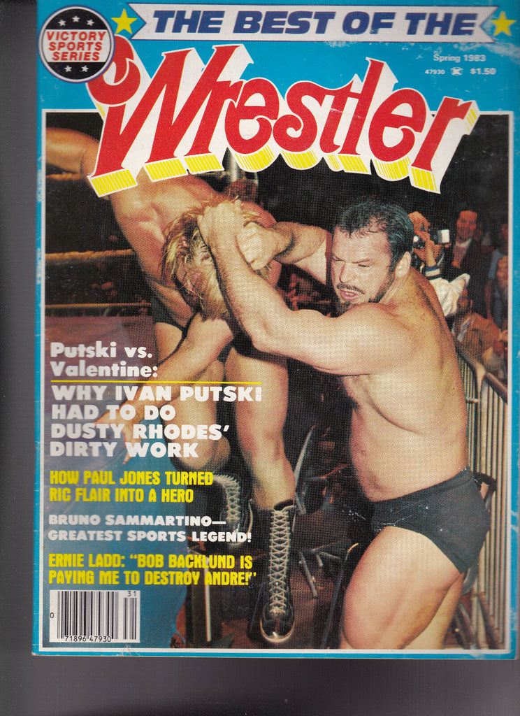The Best of the Wrestler Ivan Putski Ric Flair Bruno Sammartino Spring 1983