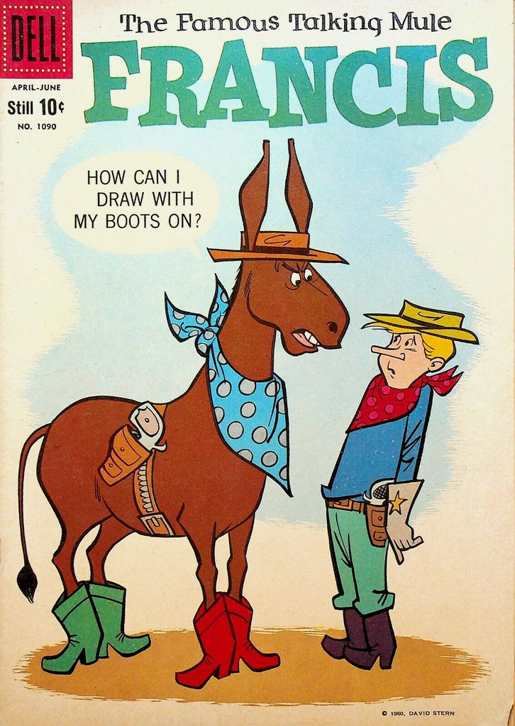 Francis the Talking Mule Dell Comics Four Color 1090 1960