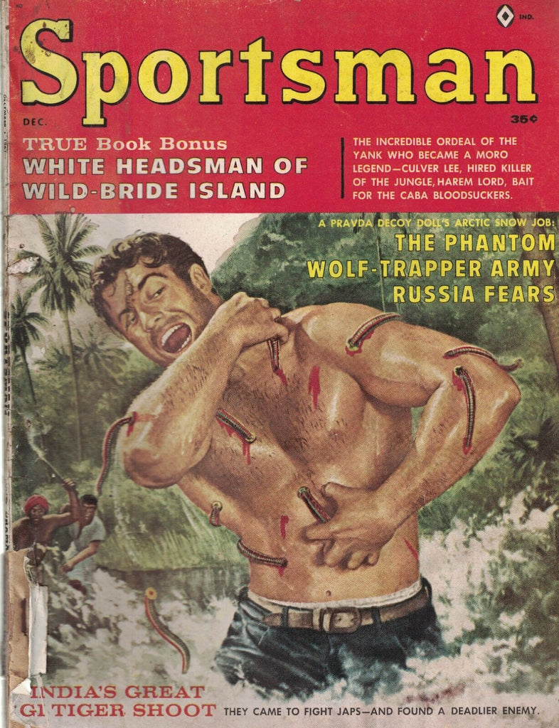Sportsman Magazine December 1961 Culver Lee Tiger Shoot Giant Gorillas