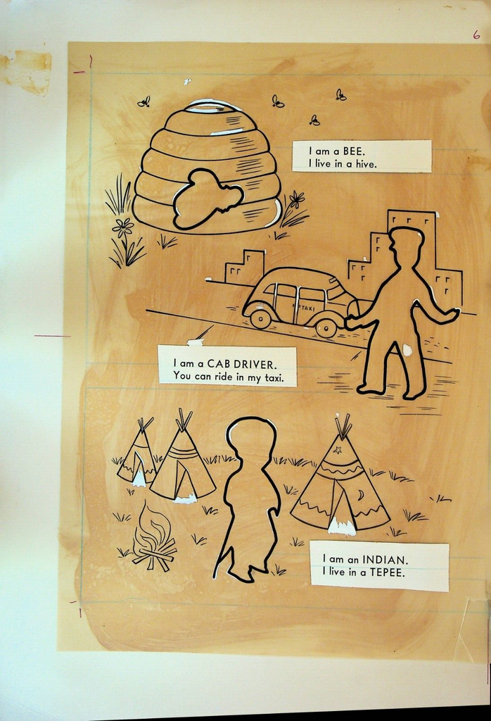 Sticker Whooo?? Quiz Activity Book Original Art Bee Cab Driver Indian