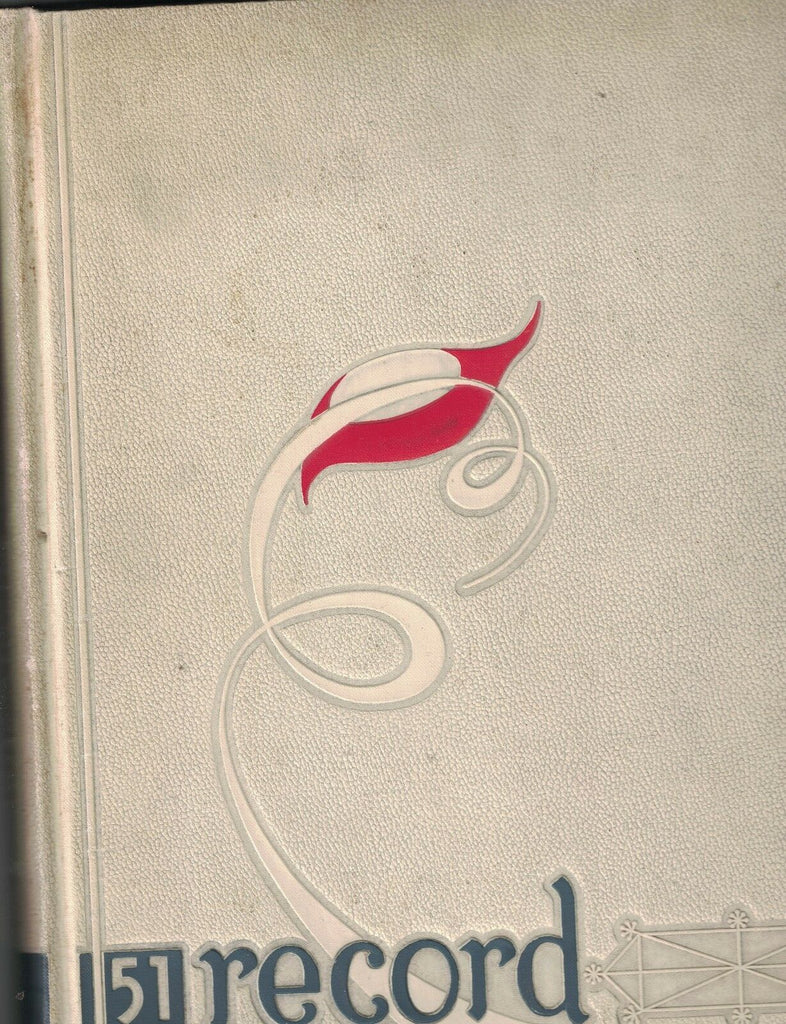 University of Pennsylvania Yearbook UPenn 1951 The Record Ivy League