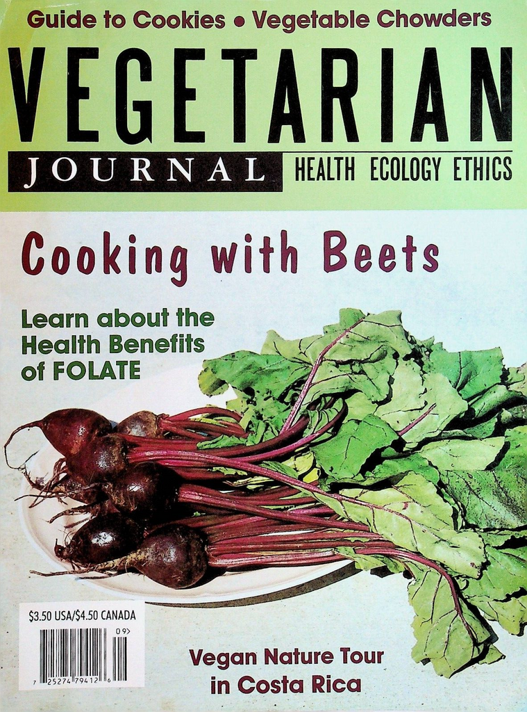 Vegetarian Journal Vol XIX #5 2000 Vegetable Chowders Beets Costa Rica