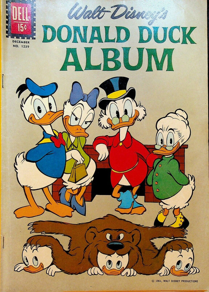 Donald Duck Album Four Color 1239 Dell Comics 1961 Uncle Scrooge