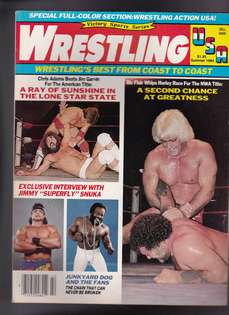 Wrestling USA Magazine Jimmy Superfly Snuka Junkyard Dog  Summer 1984