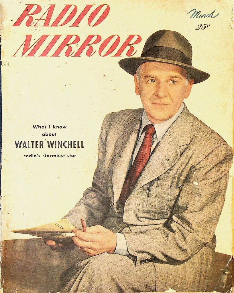 Radio Mirror Magazine March 1948 Walter Winchell Morton Downey Kay Kyser