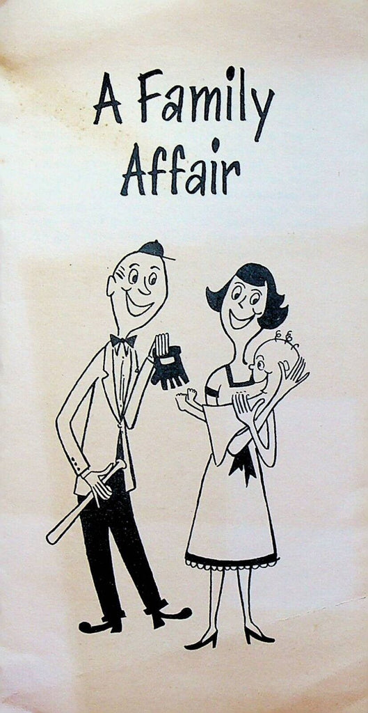 A Family Affair 1950s Brochure Maternity Department Rochester General Hospital
