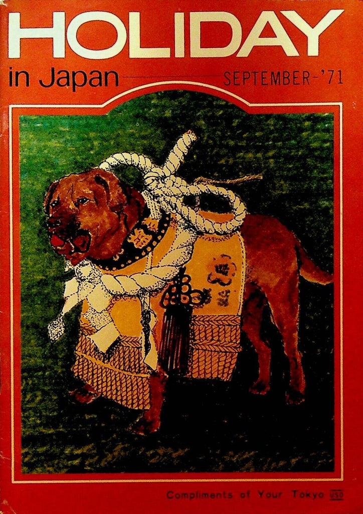 Holiday in Japan September 1971 Tokyo USO Lt Gen Gordon M Graham