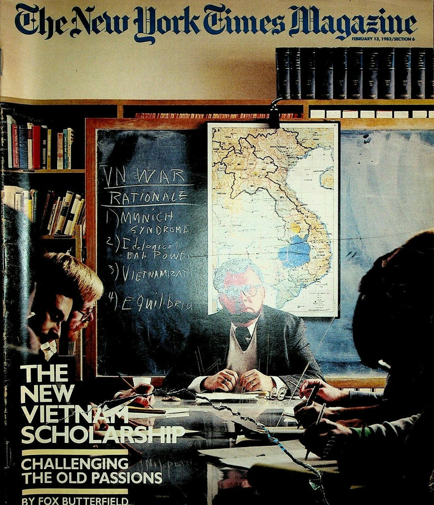 New York Times Magazine February 13 1983 Vietnam War Greens in Germany