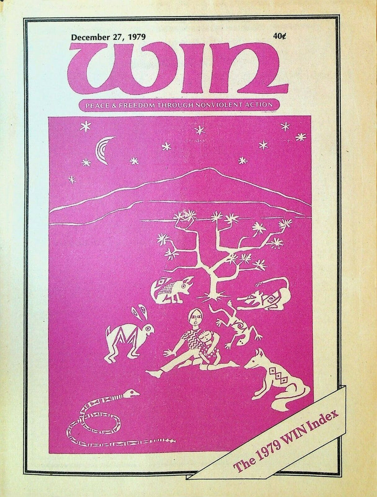 Win Magazine December 27 1979 Jonah House Diane Palley