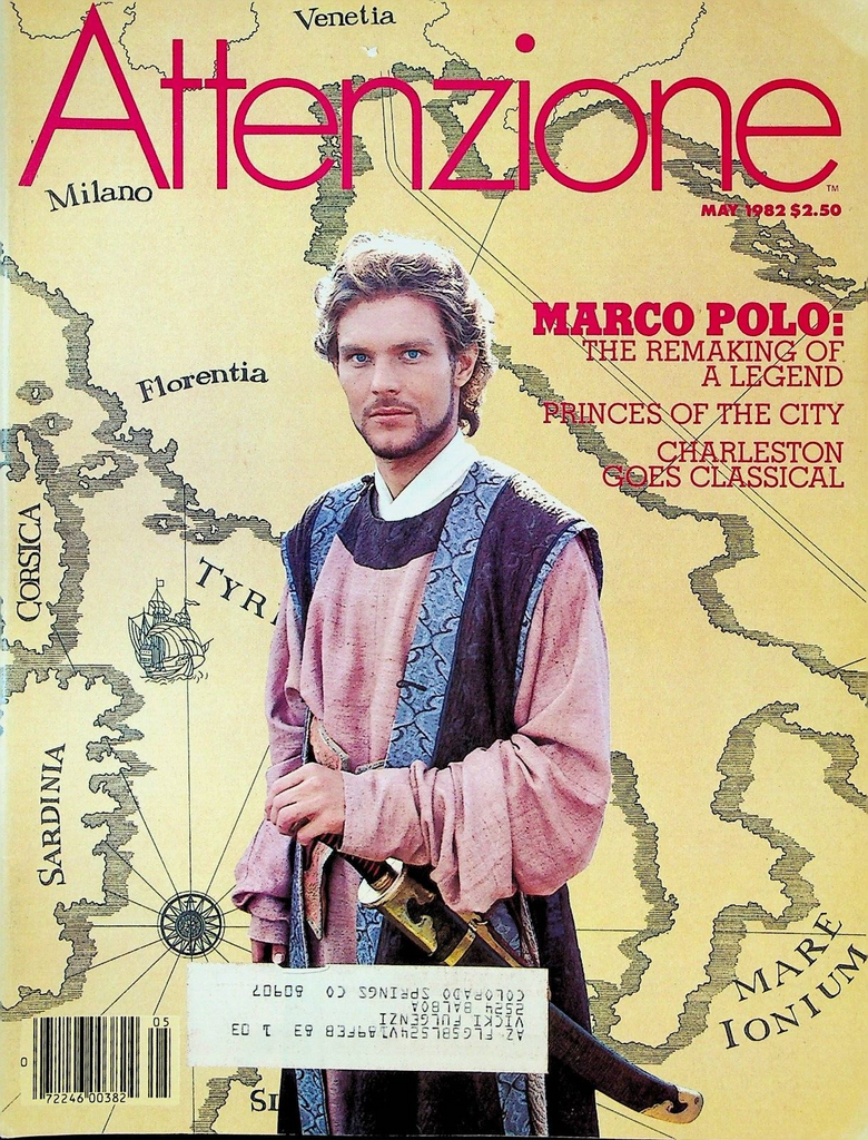 Attenzione Magazine May 1982 Nino Rota Marco Polo Ken Marshall