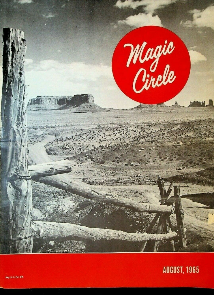 Magic Circle Magazine August 1965 Finger Lakes New York DC-3 Senta Berger