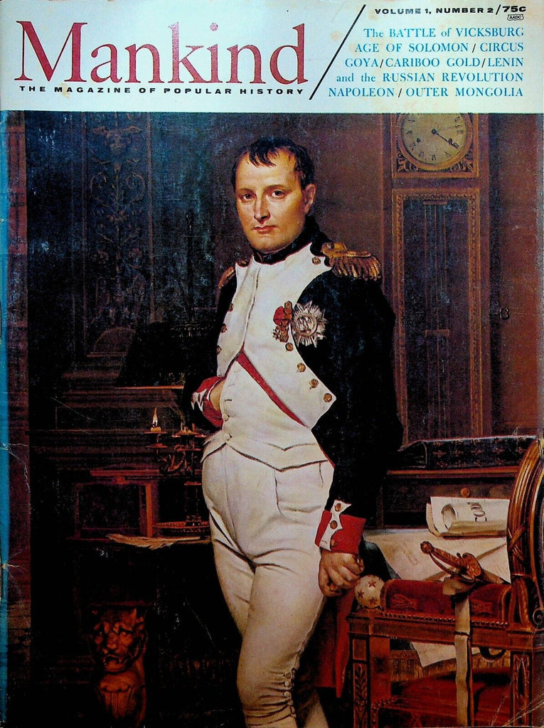 Mankind Magazine #2 July 1967 Napoleon Goya Battle of Vicksburg Lenin
