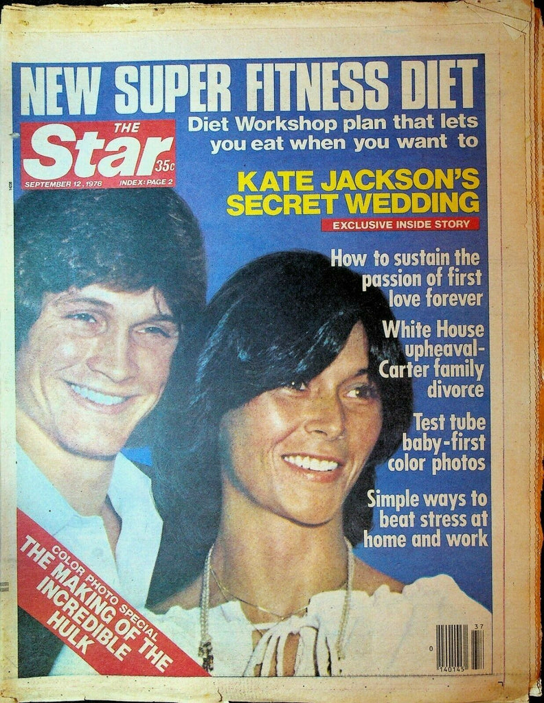 Star September 12 1978 Kate Jackson Incredible Hulk Buddy Holly Raquel Welch