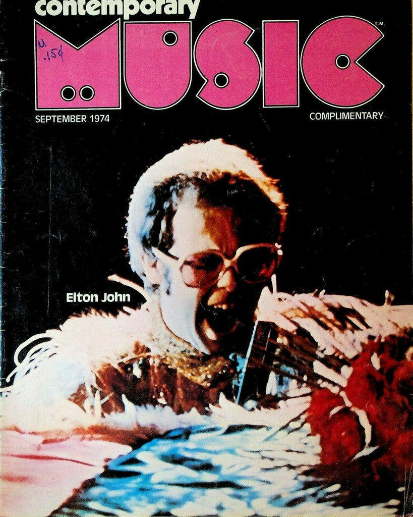Contemporary Music September 1974 Elton John Isaac Hayes Patrick Sky