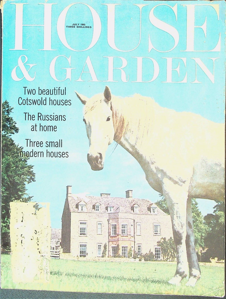 House & Garden Magazine July 1965 Ian Campbell James Jacobs Donald Belsom