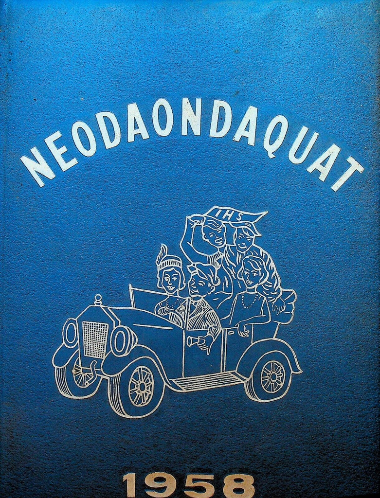 Irondequoit High School Yearbook Neodaondaquat 1958 Rochester NY