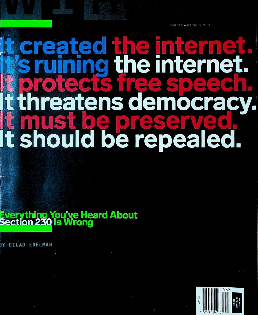 Wired Magazine June 2021 Dee Tuck RA Lafferty