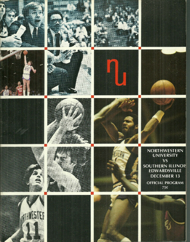 Southern Illinois v Northwestern  December 13 1980-81 NCAA Basketball Program