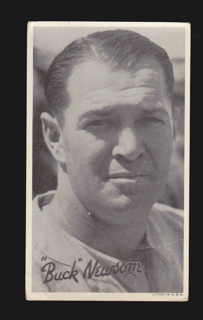 Buck Newsom 1936 Goudey Wide Pen With Litho