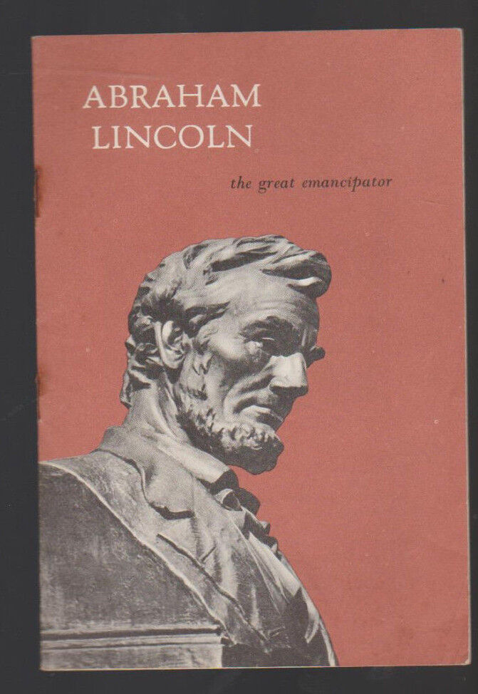 Abraham Lincoln Great Emancipator Booklet 1956 John Hancock Insurance