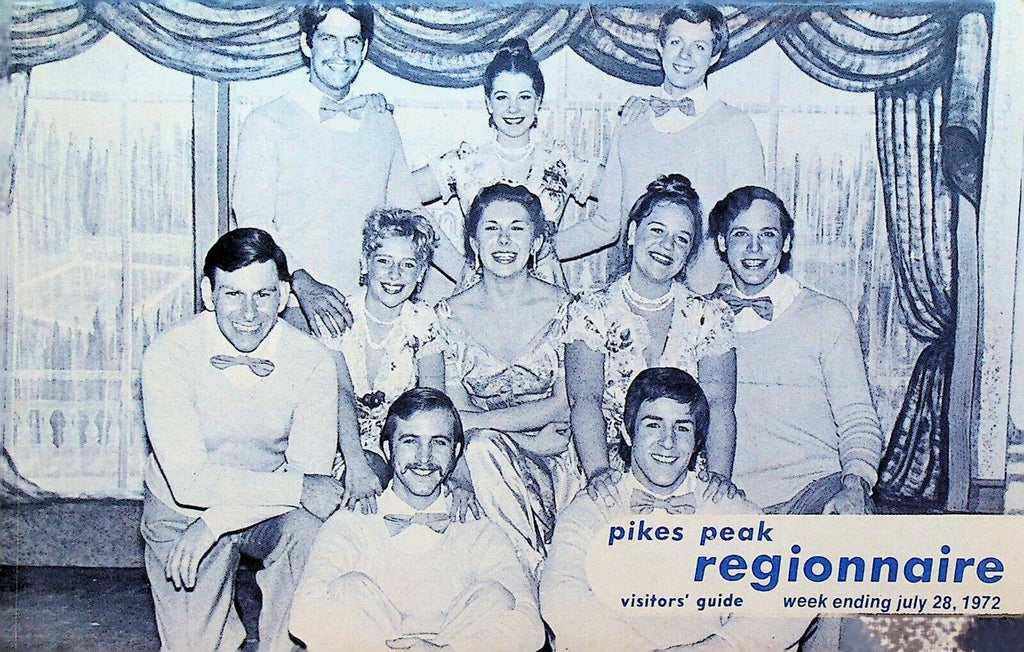 Pikes Peak Regionnaire Visitor's Guide Colorado July 28 1972
