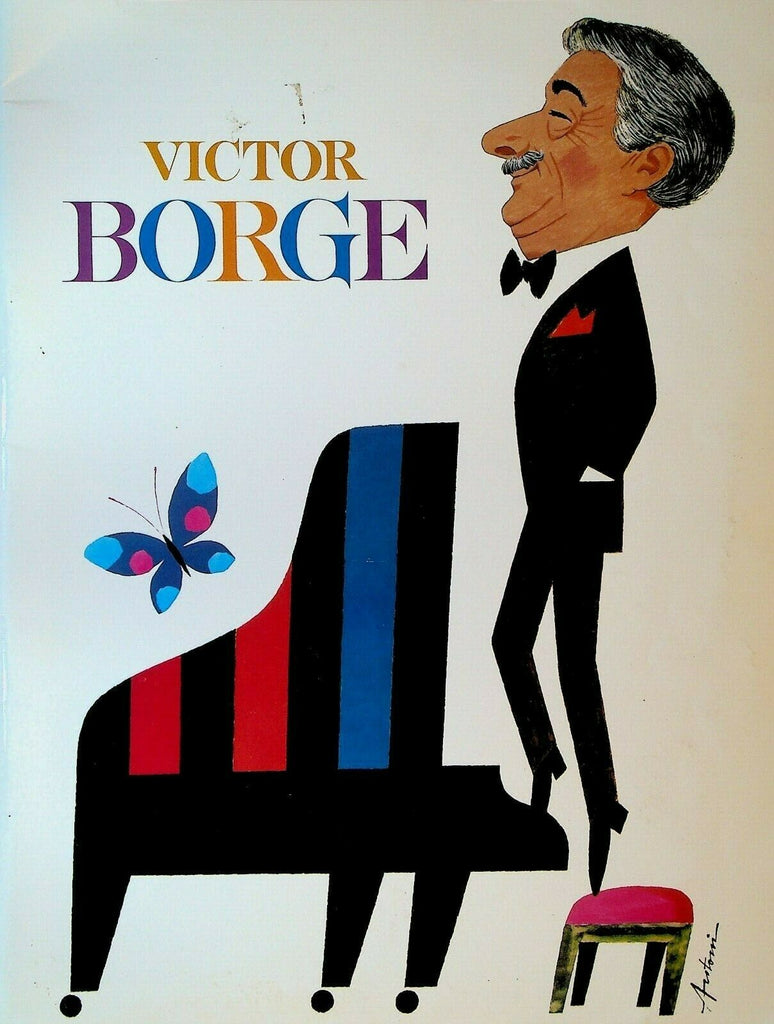 Victor Borge 1980s Souvenir Program Muppets Frank Sinatra