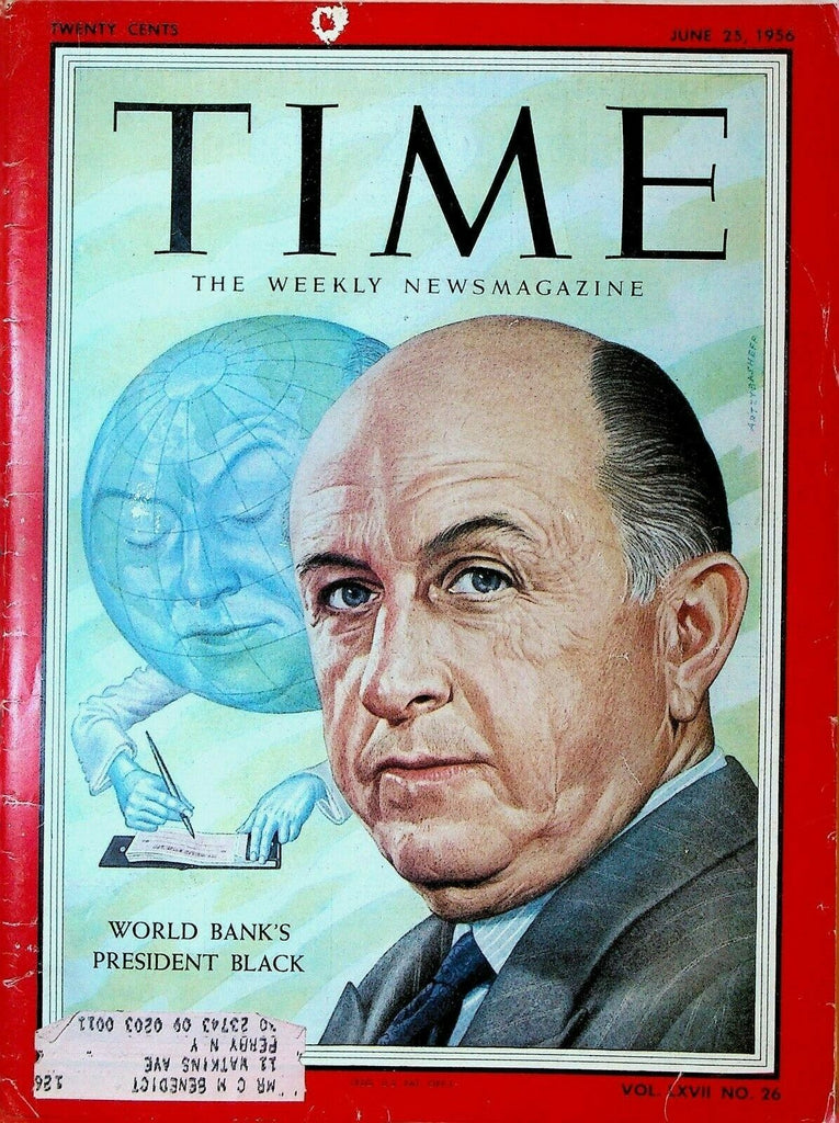 Time Magazine June 25 1956 Cary Middlecoff Julie Andrews Willis Conover