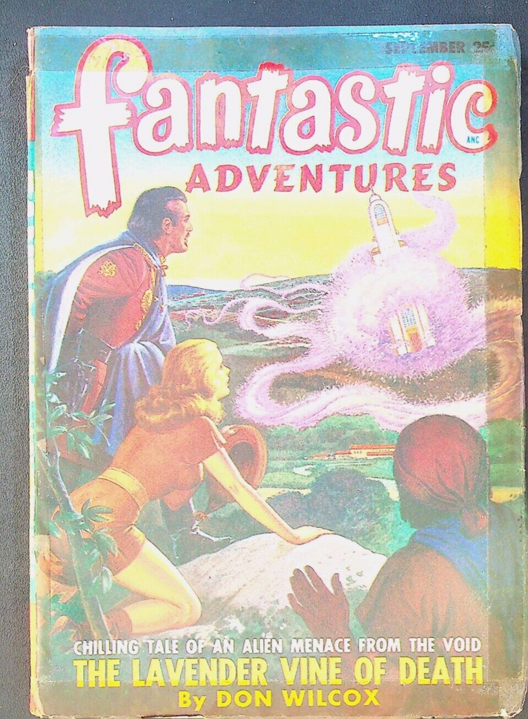 Fantastic Adventures Pulp September 1948 Don Wilcox Gerald Vance Frances Yerxa