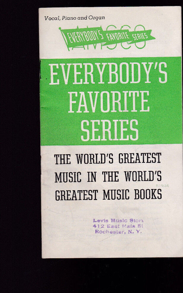 Everybody's Favorite Series Catalog Amsco Music Publishing