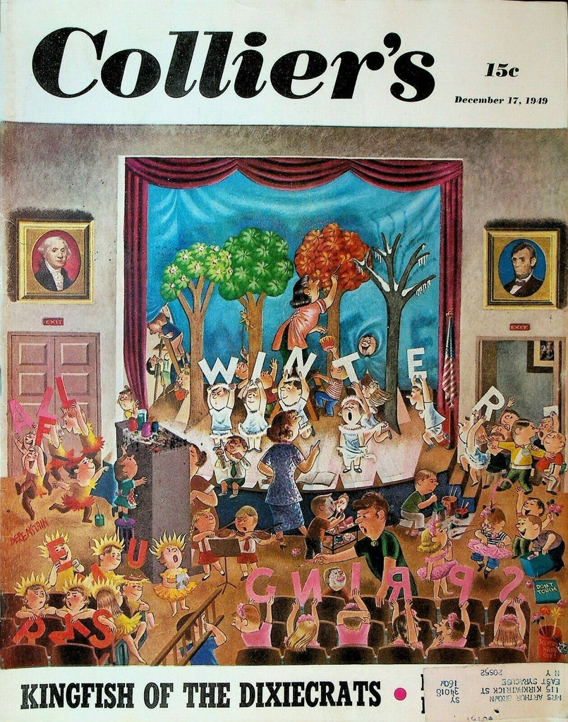 Collier's Magazine November 17 1949 Ben Michtom Sears Roebuck Philadelphia