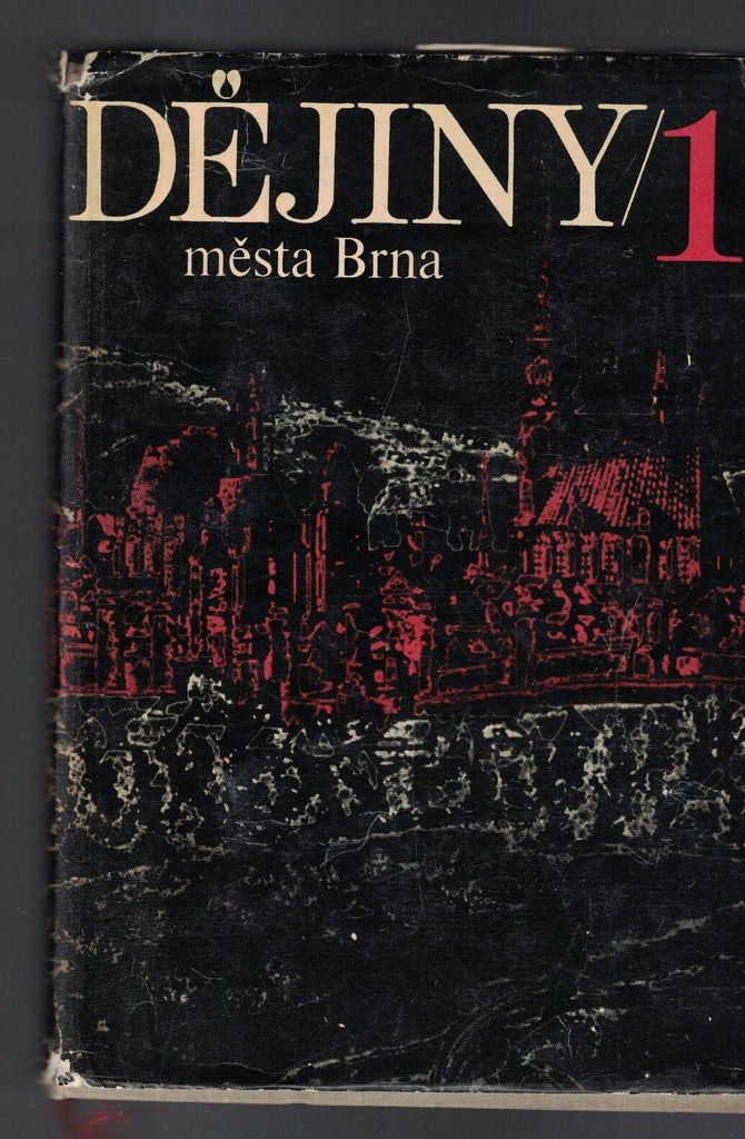 Dejiny /1- Mesta Brna HC DJ Czech Language Book