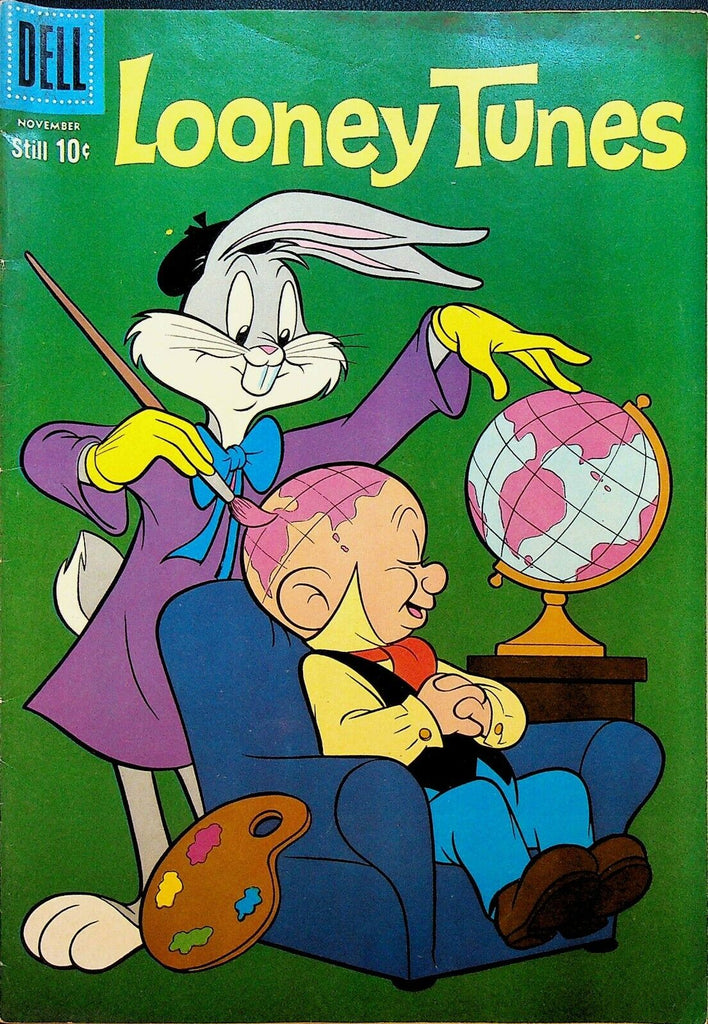 Looney Tunes 229 Dell Comics 1960 Bugs Bunny Elmer Fudd Globe Paint