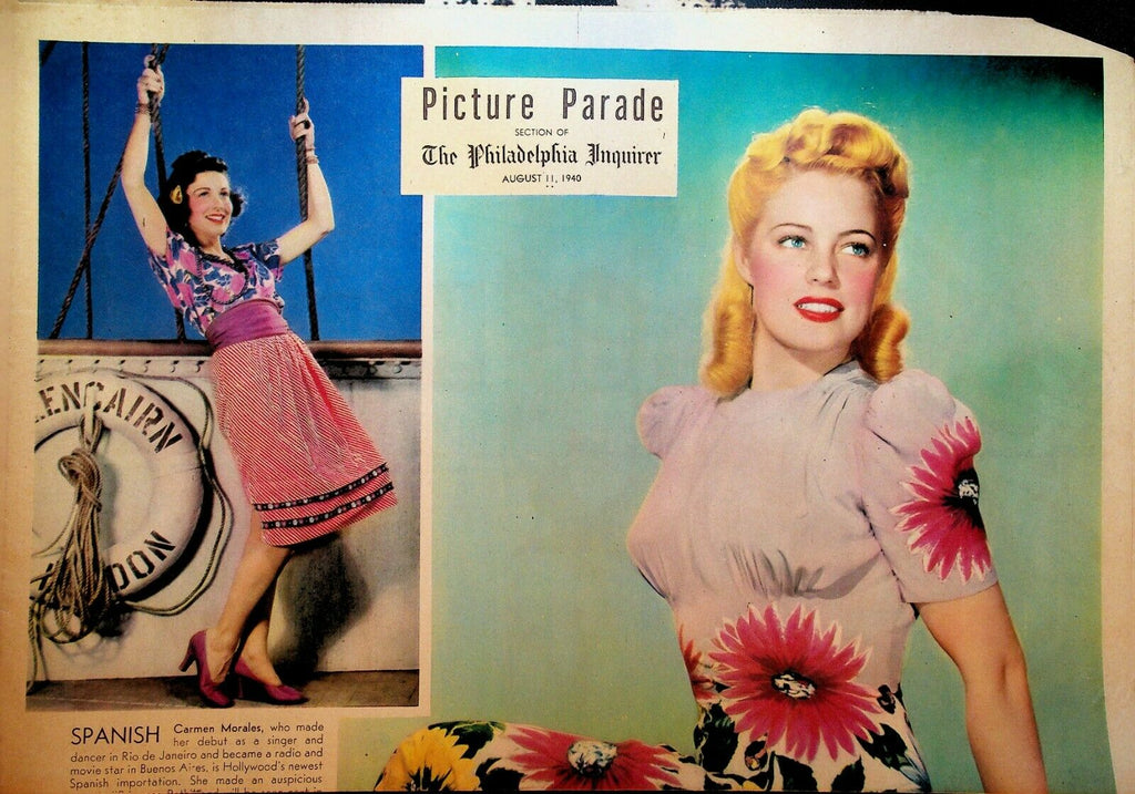 Philadelphia Inquirer Picture Parade August 11 1940 Crown Prince Olaf