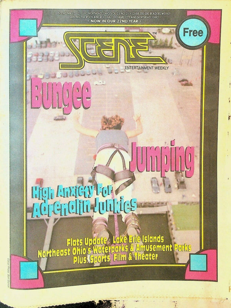 Cleveland Scene Magazine May 21 1992 Cedar Point Alien Sex Fiend
