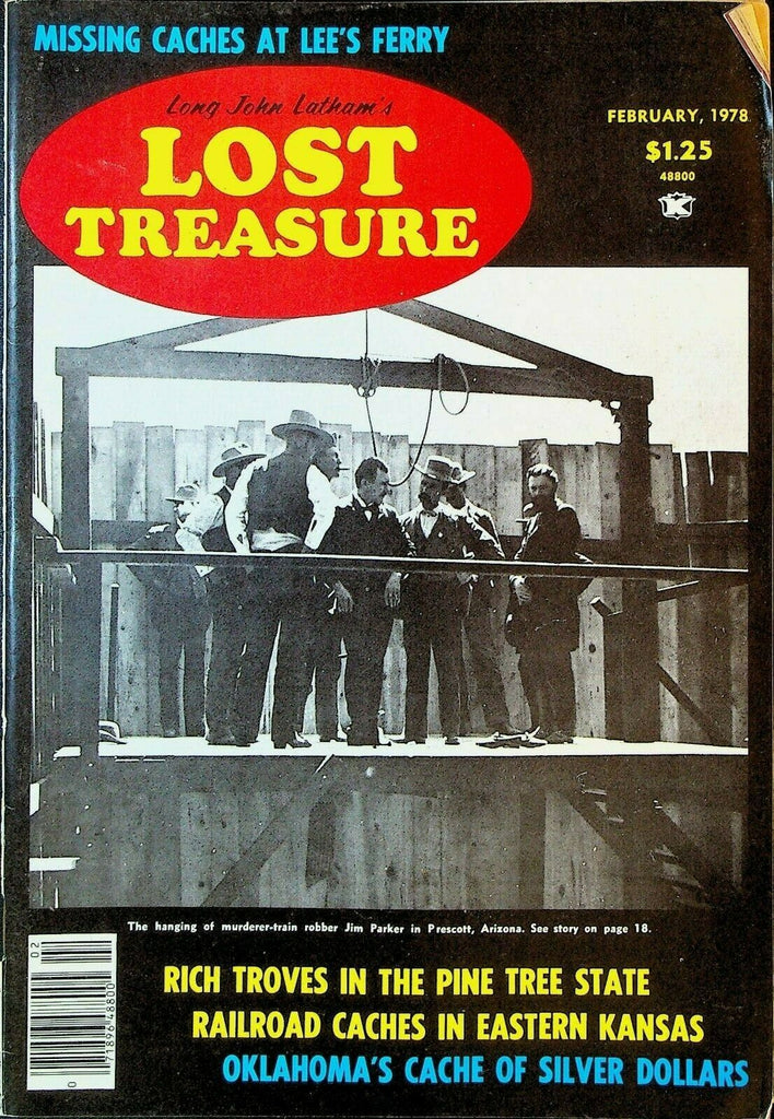 Long John Latham's Lost Treasure Magazine February 1978 Jim Parker