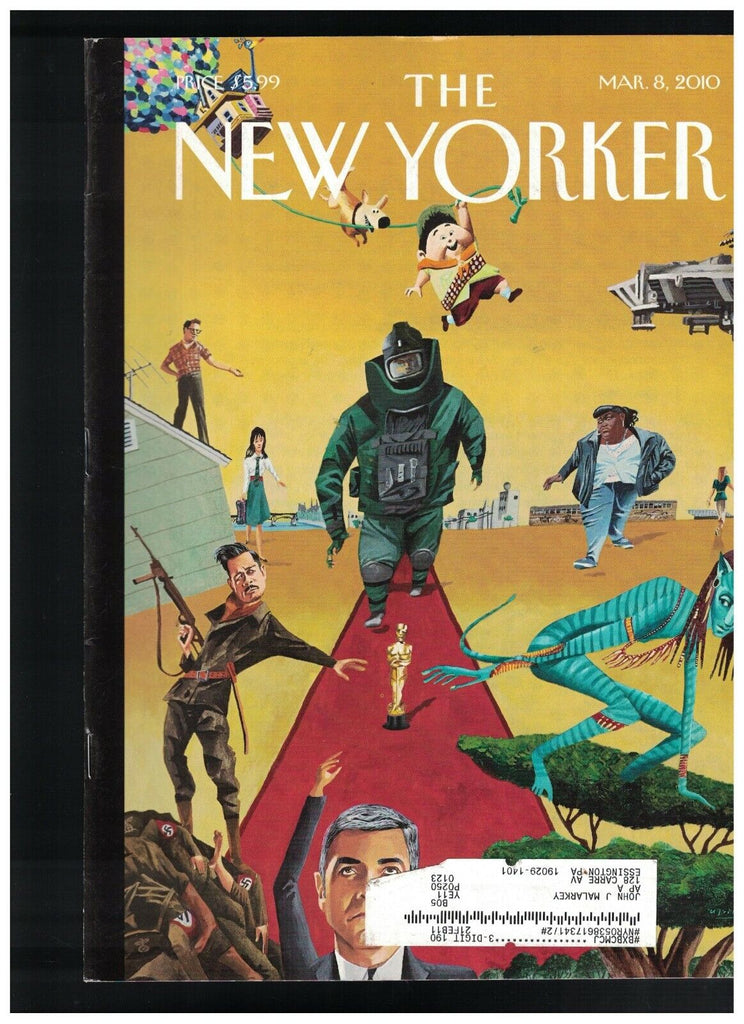 New Yorker March 8 2010 Mark Ulriksen Marina Abramovic Brooklyn Clint Eastwood