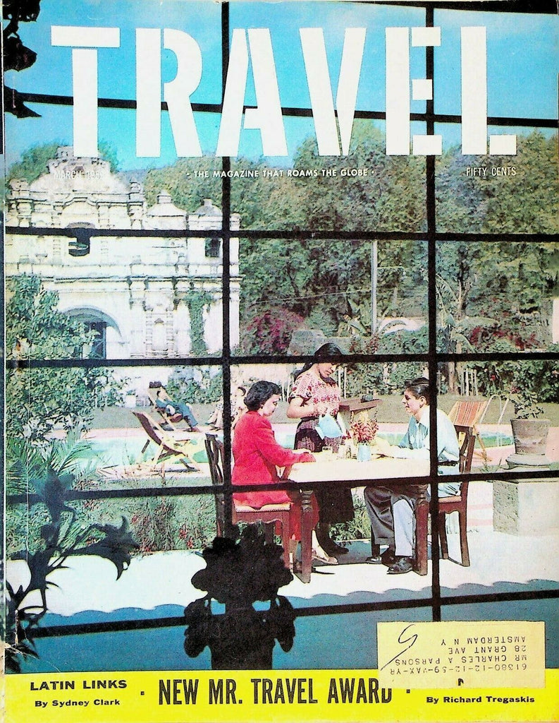 Travel Magazine March 1959 Fiji Champlain Festival Vietnam Kenya
