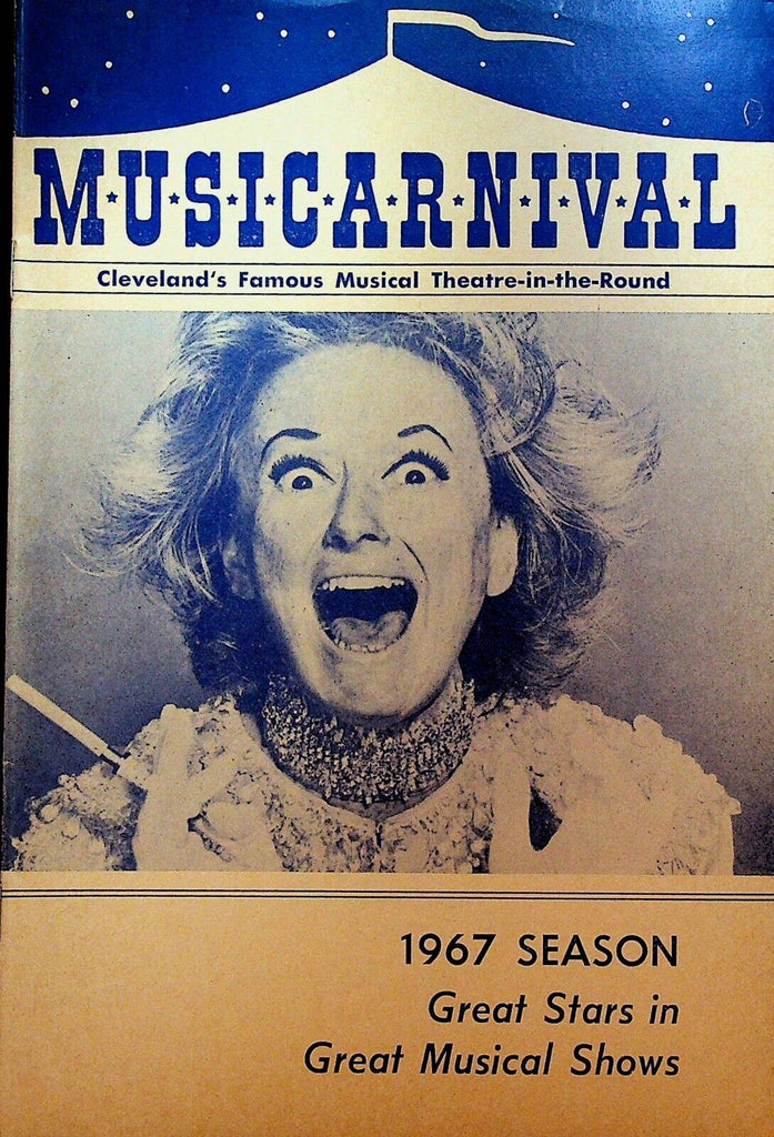 Musicarnival 1967 Program Cleveland Phyllis Diller The Osmonds w Donnie Osmond