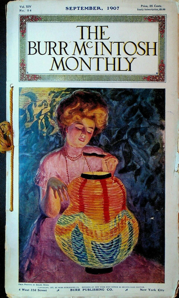 The Burr McIntosh Monthly Magazine September 1907 Mark Twain John Rockefeller