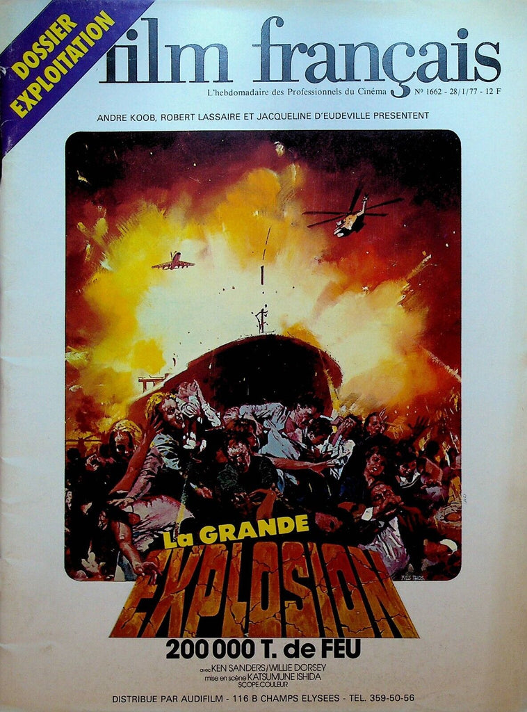 Film Francais Magazine 1662 January 28 1977 Lipstick The Big Explosion